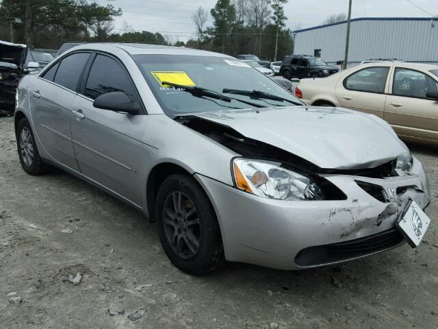 1G2ZG558064242324 - 2006 PONTIAC G6 SE1 SILVER photo 1