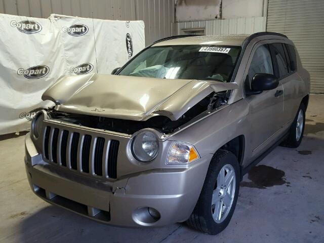 1J4FT47B29D208395 - 2009 JEEP COMPASS SP 金色 照片 2