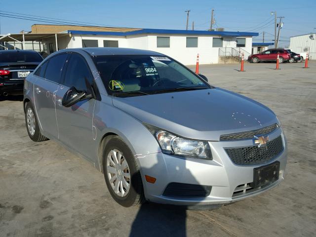 1G1PC5SH7B7138899 - 2011 CHEVROLET CRUZE LS SILVER photo 1