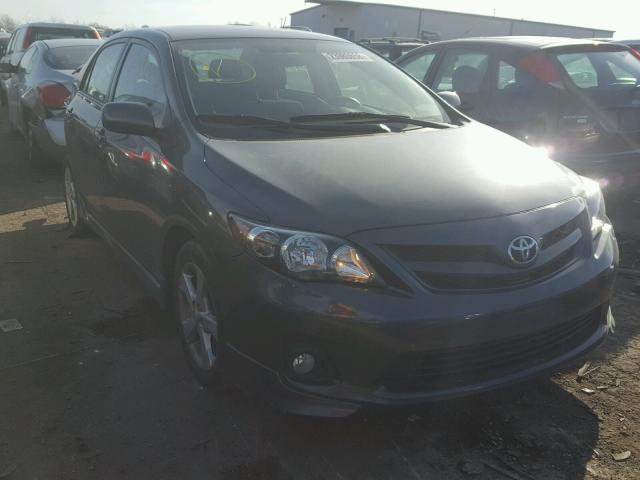 2T1BU4EE1BC555668 - 2011 TOYOTA COROLLA BA GRAY photo 1