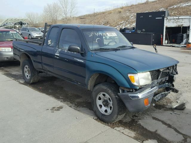 4TAWM72N5WZ153487 - 1998 TOYOTA TACOMA XTR GREEN photo 1