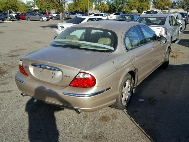 SAJDA01C8YFL74552 - 2000 JAGUAR S-TYPE GOLD photo 4