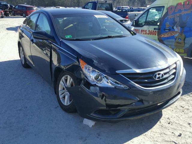 5NPEB4AC2DH546839 - 2013 HYUNDAI SONATA GLS BLUE photo 1