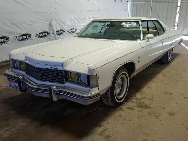 1L57R4T211936 - 1974 CHEVROLET IMPALA  SS 白色 照片 2