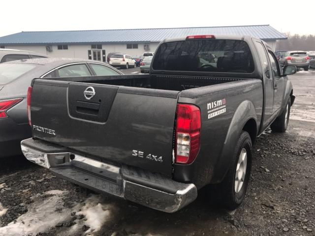 1N6AD06W35C446201 - 2005 NISSAN FRONTIER K GRAY photo 4