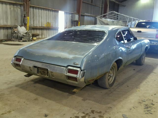 336771Z106571 - 1971 OLDSMOBILE CUTLASS BLUE photo 4