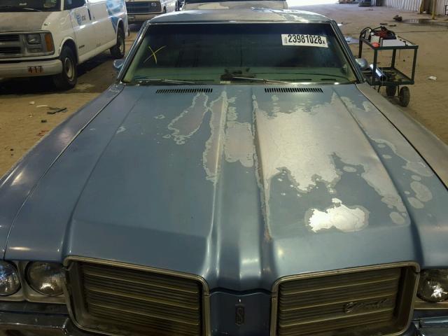 336771Z106571 - 1971 OLDSMOBILE CUTLASS BLUE photo 7