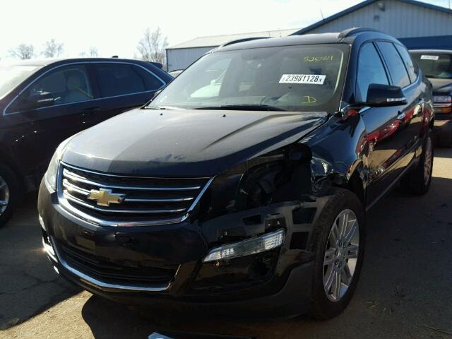 1GNKRGKD3FJ267456 - 2015 CHEVROLET TRAVERSE L CHARCOAL photo 2