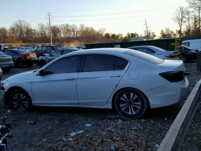 1HGCR2F32EA297632 - 2014 HONDA ACCORD LX WHITE photo 3