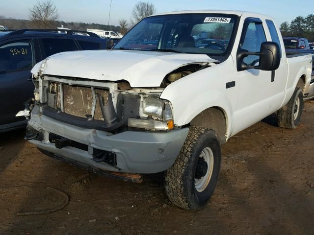 1FTNX21LX3ED73267 - 2003 FORD F250 SUPER WHITE photo 2