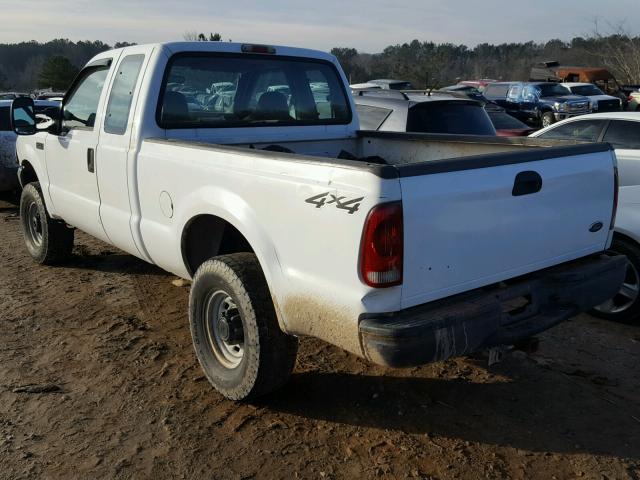 1FTNX21LX3ED73267 - 2003 FORD F250 SUPER WHITE photo 3