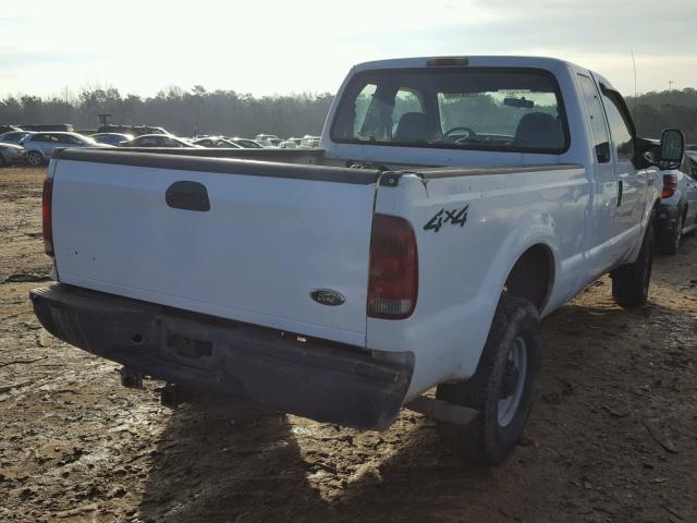 1FTNX21LX3ED73267 - 2003 FORD F250 SUPER WHITE photo 4