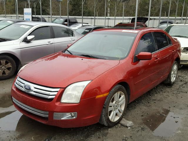 3FAHP08147R146784 - 2007 FORD FUSION SEL RED photo 2