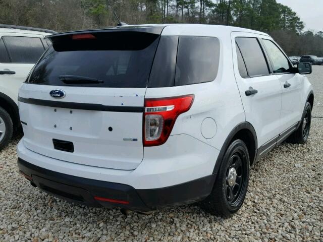 1FM5K8AR9FGA21565 - 2015 FORD EXPLORER P WHITE photo 4