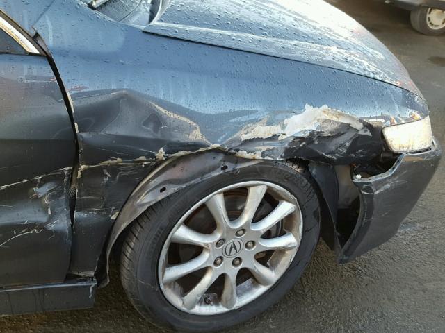 JH4CL968X8C019766 - 2008 ACURA TSX GRAY photo 9