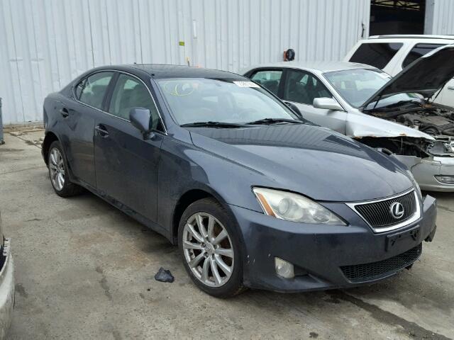 JTHCK262375008021 - 2007 LEXUS IS 250 GRAY photo 1