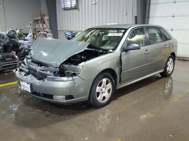 1G1ZU64894F248662 - 2004 CHEVROLET MALIBU MAX 绿色 照片 2