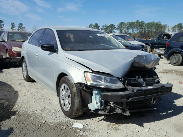 3VW2K7AJ2BM068803 - 2011 VOLKSWAGEN JETTA BASE 银色 照片 1