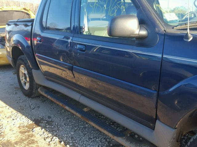 1FMZU67E73UA00926 - 2003 FORD EXPLORER S BLUE photo 9