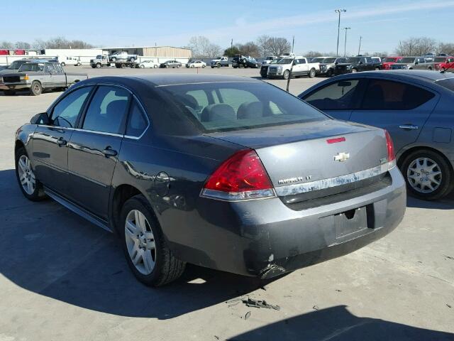 2G1WG5EK9B1162903 - 2011 CHEVROLET IMPALA LT GRAY photo 3