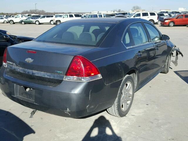 2G1WG5EK9B1162903 - 2011 CHEVROLET IMPALA LT GRAY photo 4