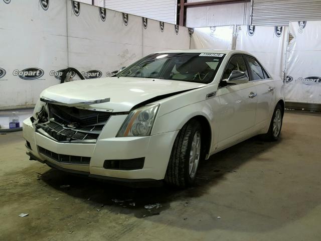 1G6DF577880207086 - 2008 CADILLAC CTS WHITE photo 2