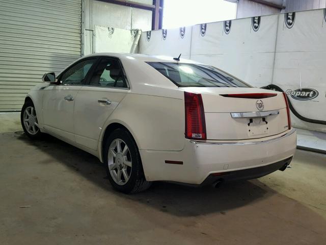 1G6DF577880207086 - 2008 CADILLAC CTS WHITE photo 3