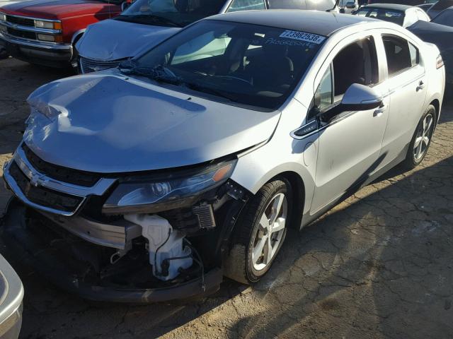 1G1RA6E40CU123208 - 2012 CHEVROLET VOLT SILVER photo 2