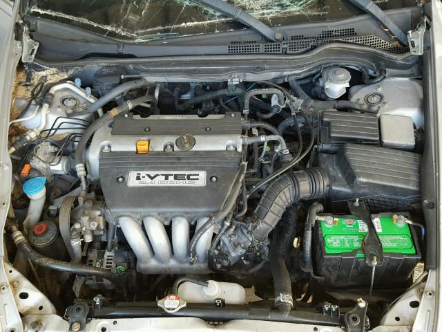 1HGCM568X4A039093 - 2004 HONDA ACCORD EX SILVER photo 7