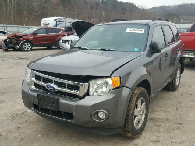 1FMCU9D7XBKC05504 - 2011 FORD ESCAPE XLT CHARCOAL photo 2