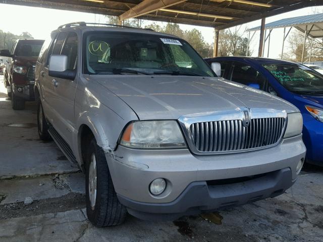 5LMEU68H65ZJ03944 - 2005 LINCOLN AVIATOR SILVER photo 1