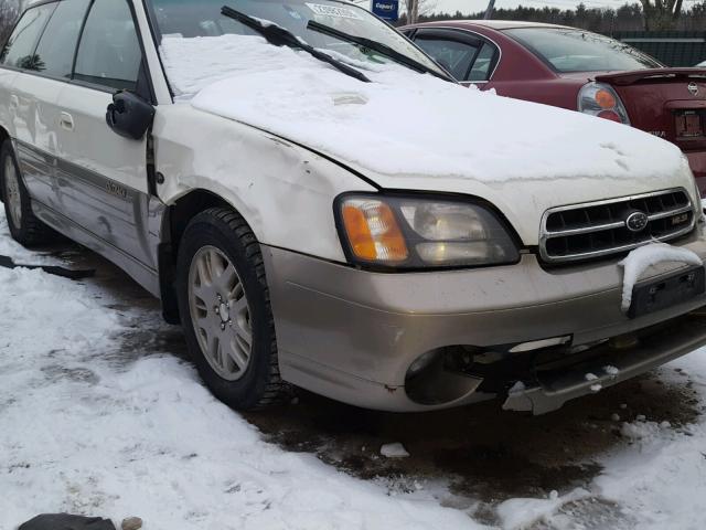 4S3BH806917651365 - 2001 SUBARU LEGACY OUT WHITE photo 9