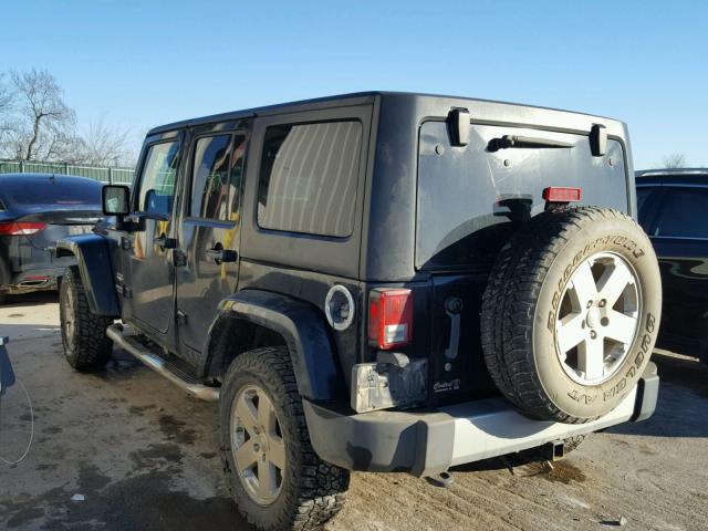 1J4BA5H12BL512693 - 2011 JEEP WRANGLER U BLACK photo 3