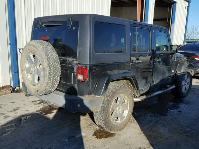 1J4BA5H12BL512693 - 2011 JEEP WRANGLER U BLACK photo 4