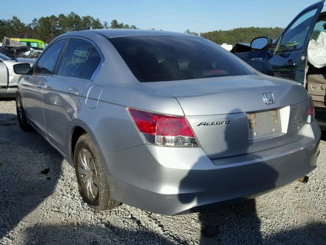 1HGCP26349A021559 - 2009 HONDA ACCORD LX GRAY photo 3