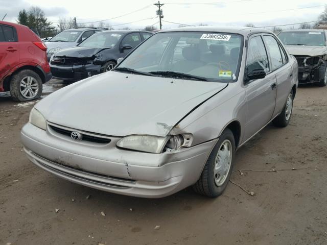 2T1BR12E0WC088897 - 1998 TOYOTA COROLLA VE BEIGE photo 2