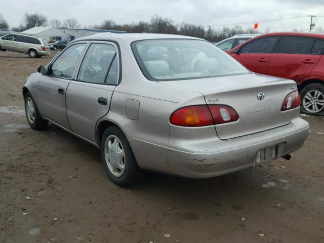 2T1BR12E0WC088897 - 1998 TOYOTA COROLLA VE BEIGE photo 3