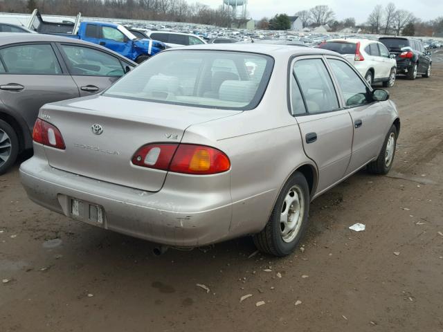 2T1BR12E0WC088897 - 1998 TOYOTA COROLLA VE BEIGE photo 4