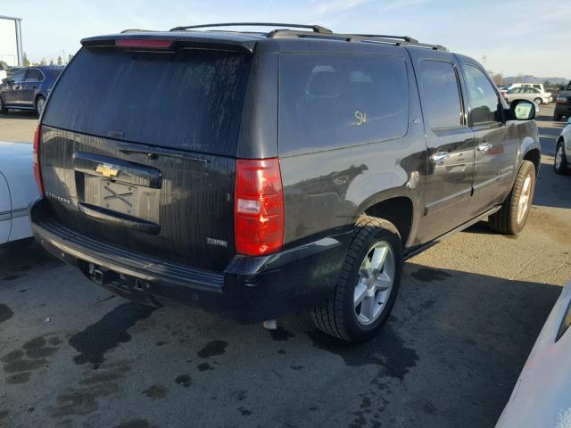 1GNFK16348R258998 - 2008 CHEVROLET SUBURBAN K BLACK photo 4