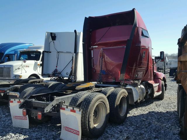 1XKADP9X7CJ304110 - 2012 KENWORTH CONSTRUCTI RED photo 4