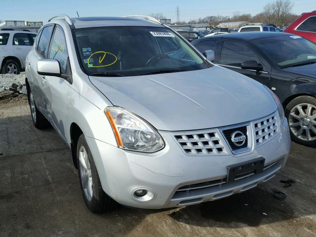 JN8AS58V98W134725 - 2008 NISSAN ROGUE S SILVER photo 1