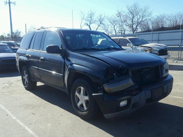 1GNDT13S632412922 - 2003 CHEVROLET TRAILBLAZE BLACK photo 1