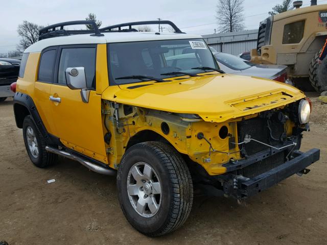 JTEBU11F58K026224 - 2008 TOYOTA FJ CRUISER YELLOW photo 1