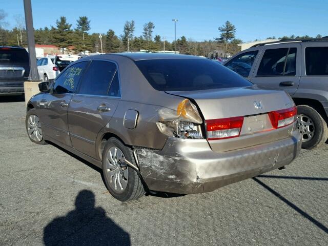 1HGCM56653A133282 - 2003 HONDA ACCORD EX GOLD photo 3