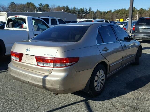 1HGCM56653A133282 - 2003 HONDA ACCORD EX GOLD photo 4