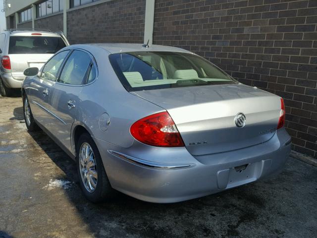 2G4WC582591259598 - 2009 BUICK LACROSSE C SILVER photo 3