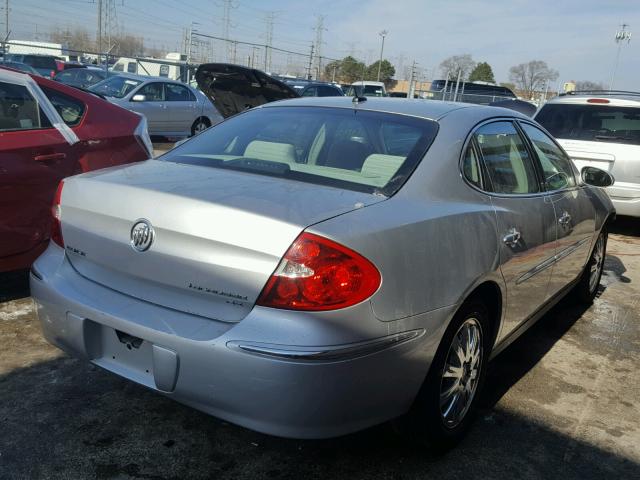 2G4WC582591259598 - 2009 BUICK LACROSSE C SILVER photo 4