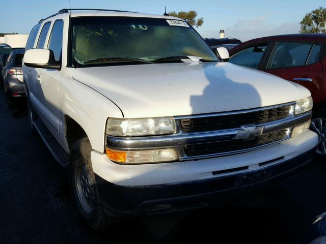 3GNEC16T83G215380 - 2003 CHEVROLET SUBURBAN C WHITE photo 1