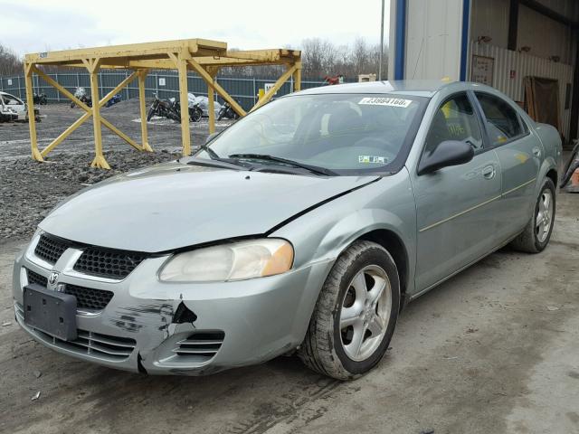 1B3EL46T36N213429 - 2006 DODGE STRATUS SX GREEN photo 2