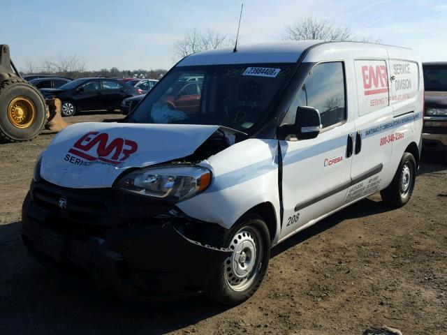 ZFBERFAT9G6C65813 - 2016 RAM PROMASTER WHITE photo 2